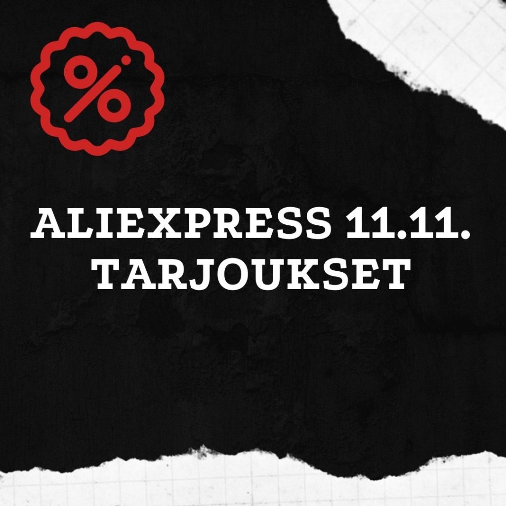 AliExpress 11.11. tarjoukset
